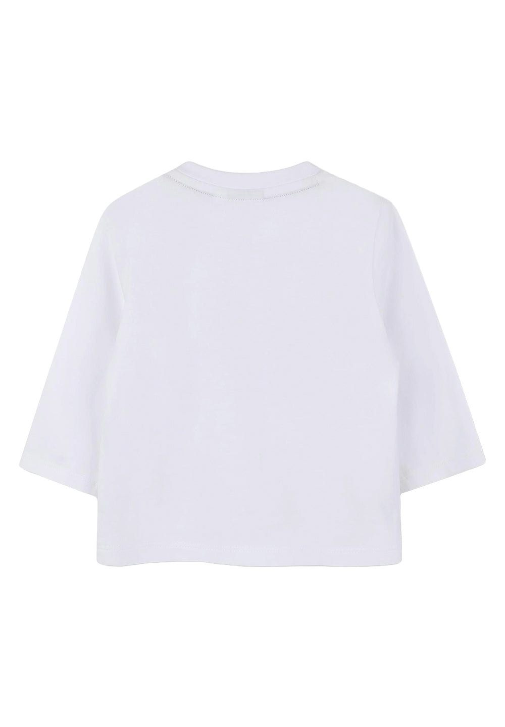 T-shirt bianca per neonato