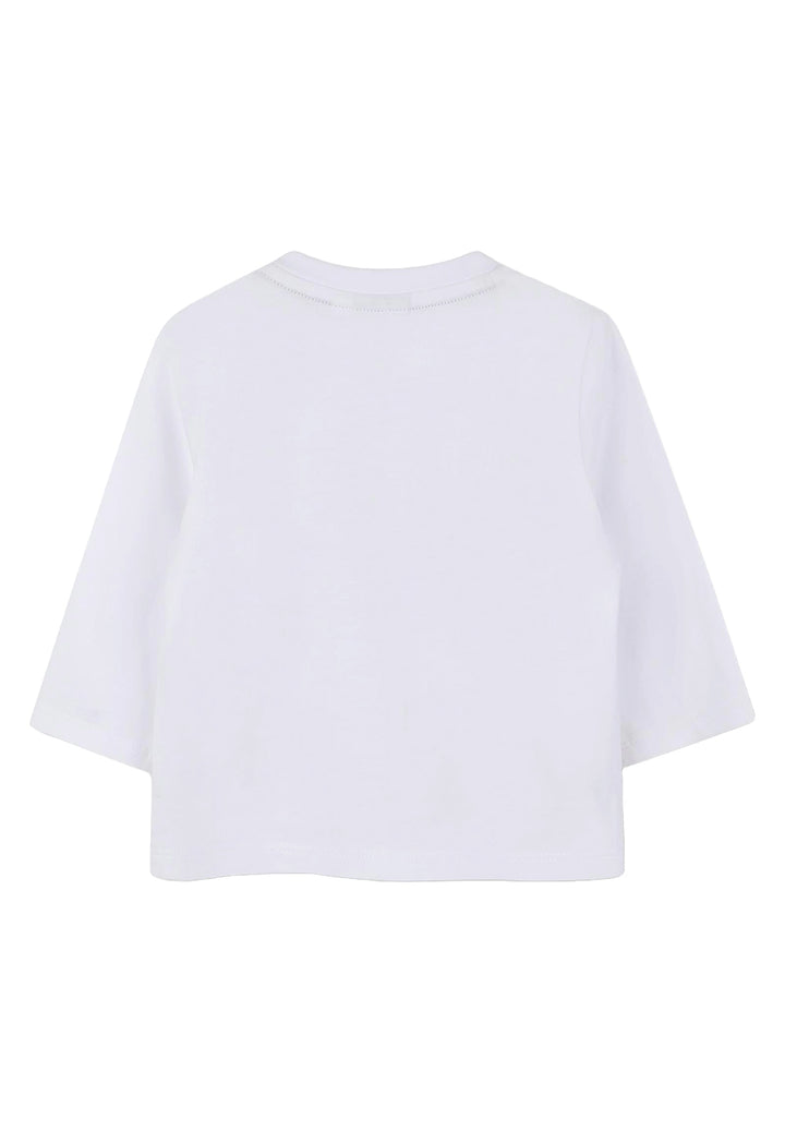 T-shirt bianca per neonato