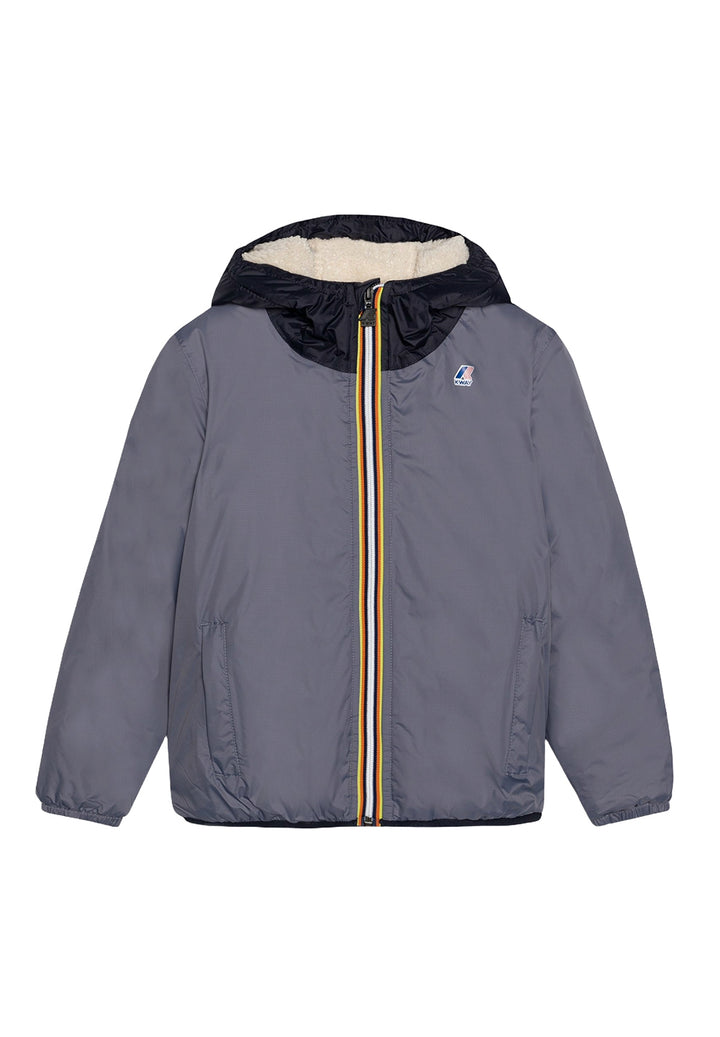 Graublaue Jacke für Kinder