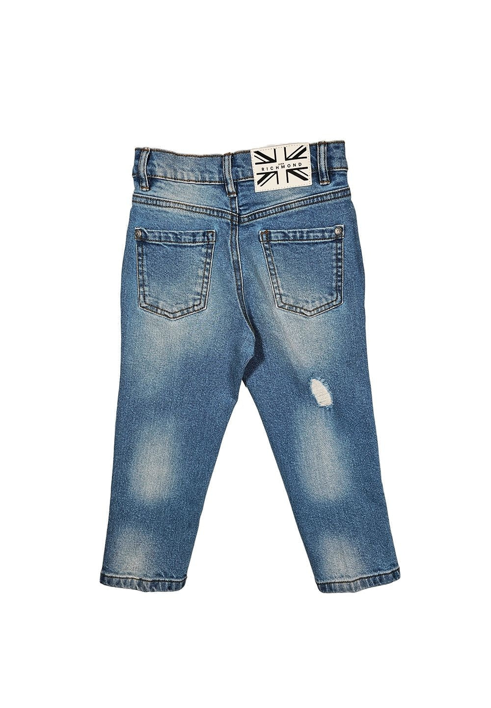 Jeans blu denim per bambina