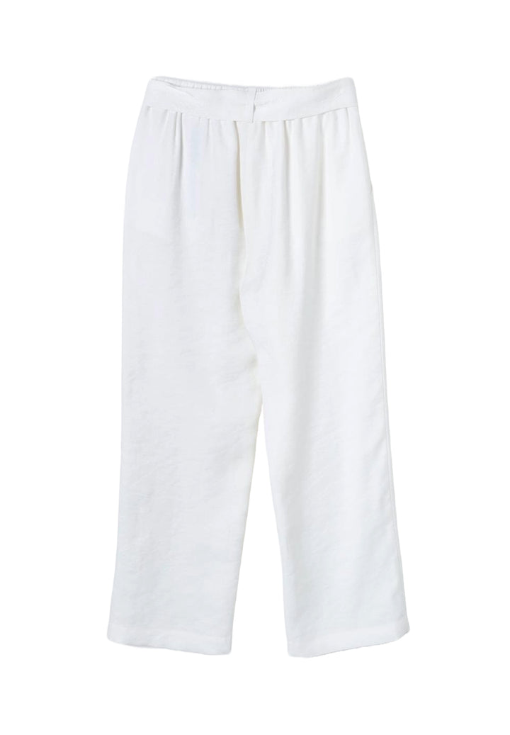 Pantalone bianco per bambina