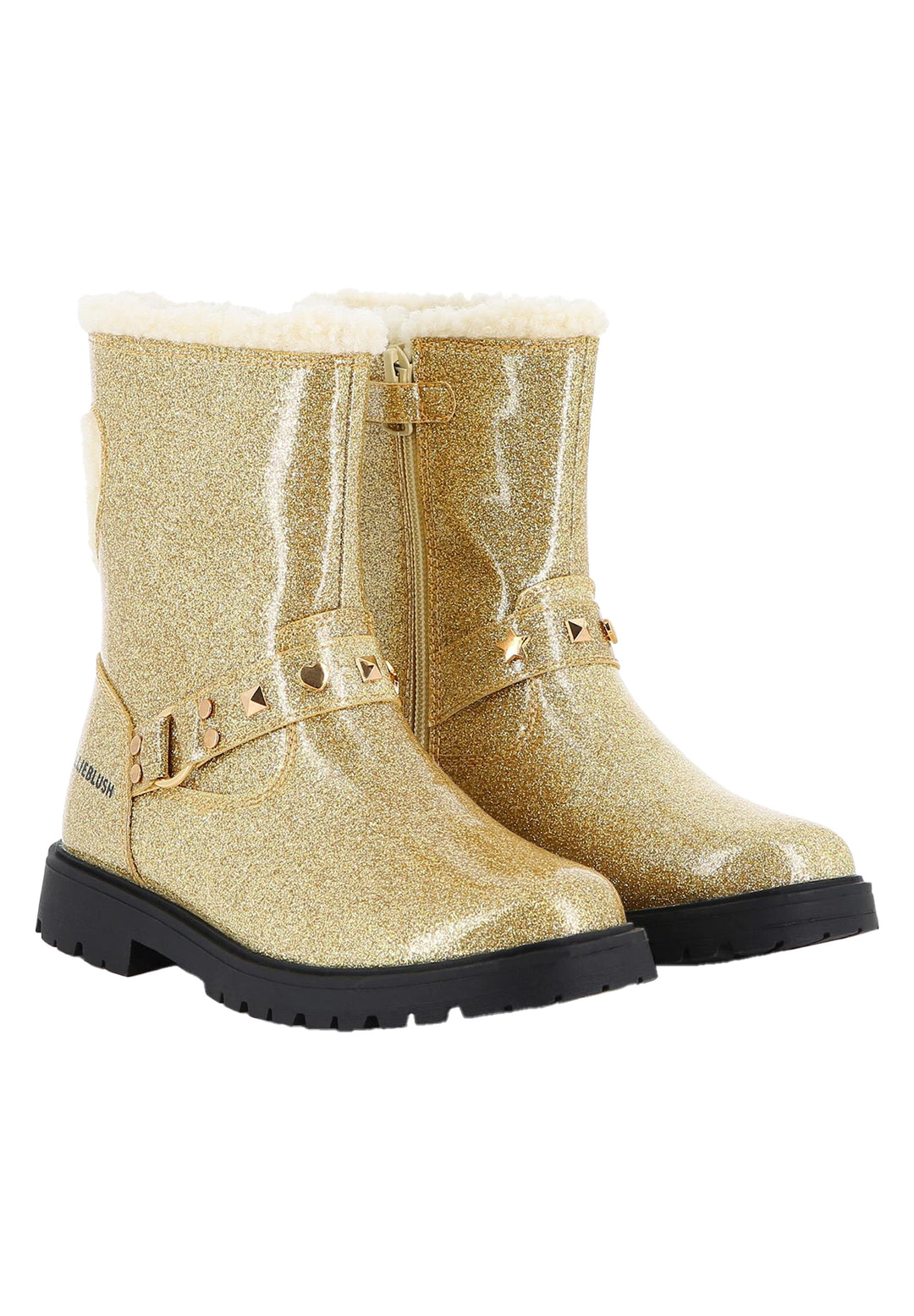 Stivaletti argento per bambina