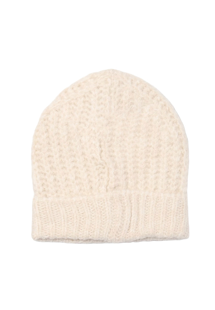 Cappello panna per bambina