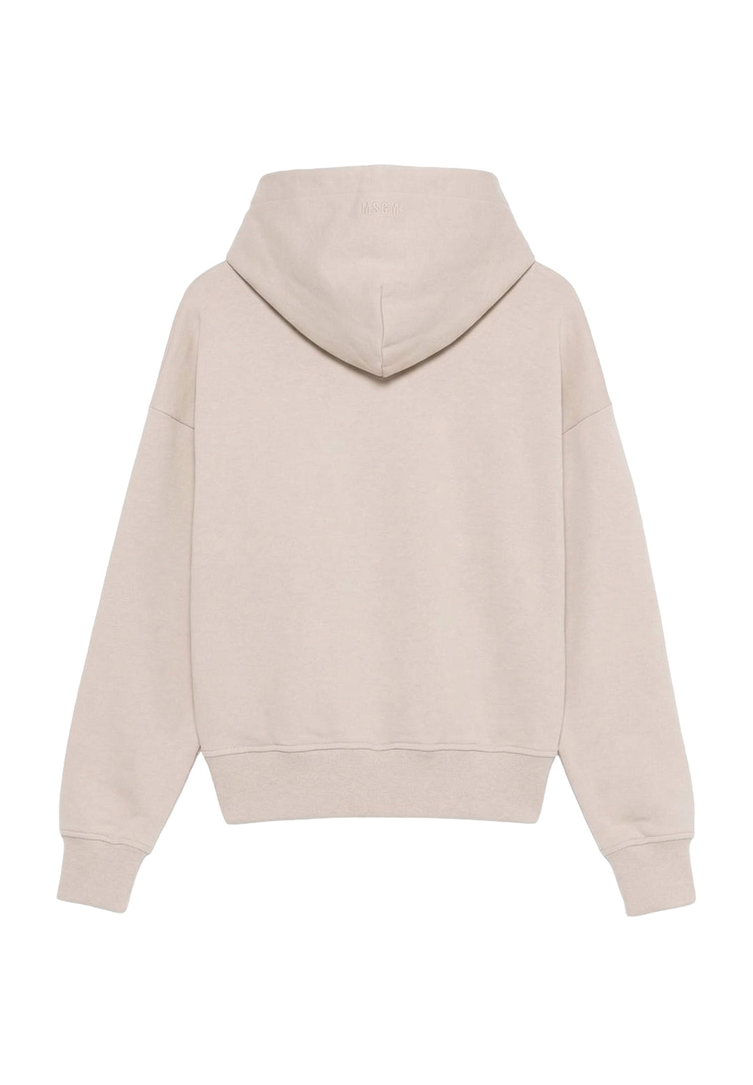 Felpa cappuccio beige per bambino