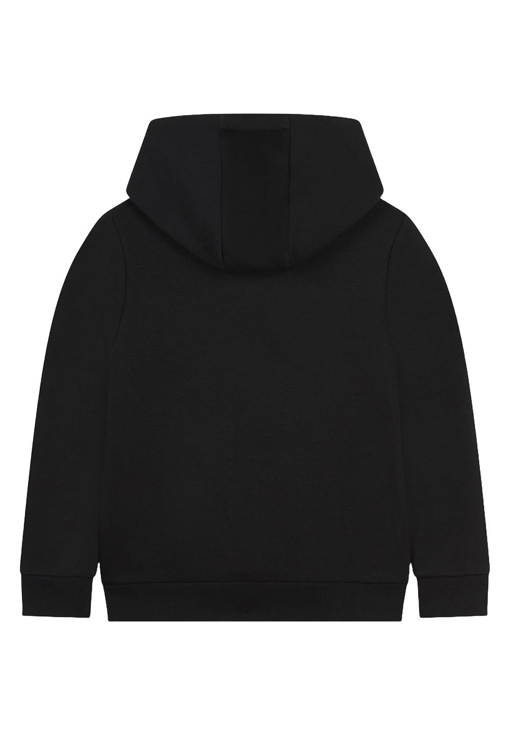 Black hooded sweatshirt for boy