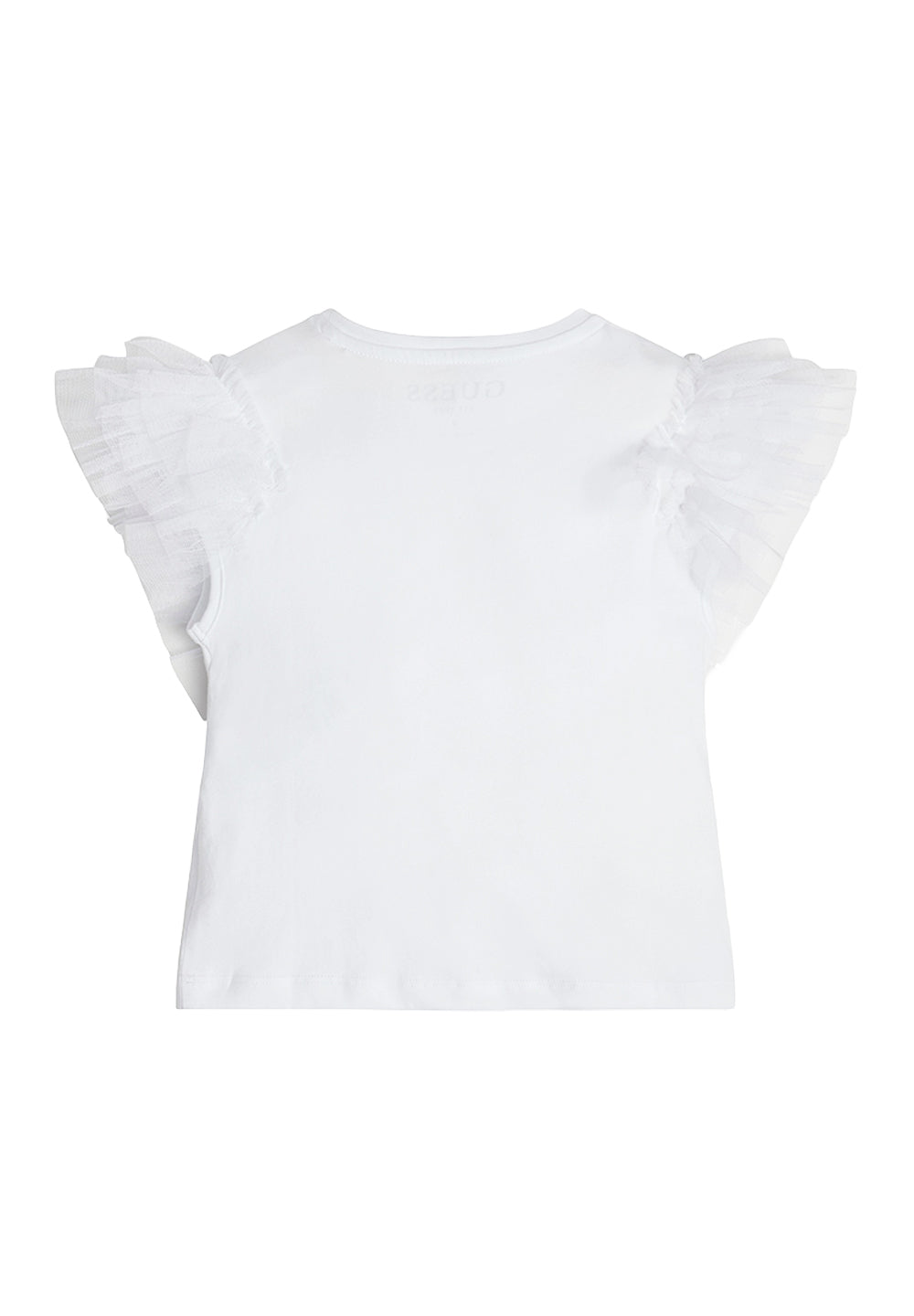 T-shirt bianca per neonata