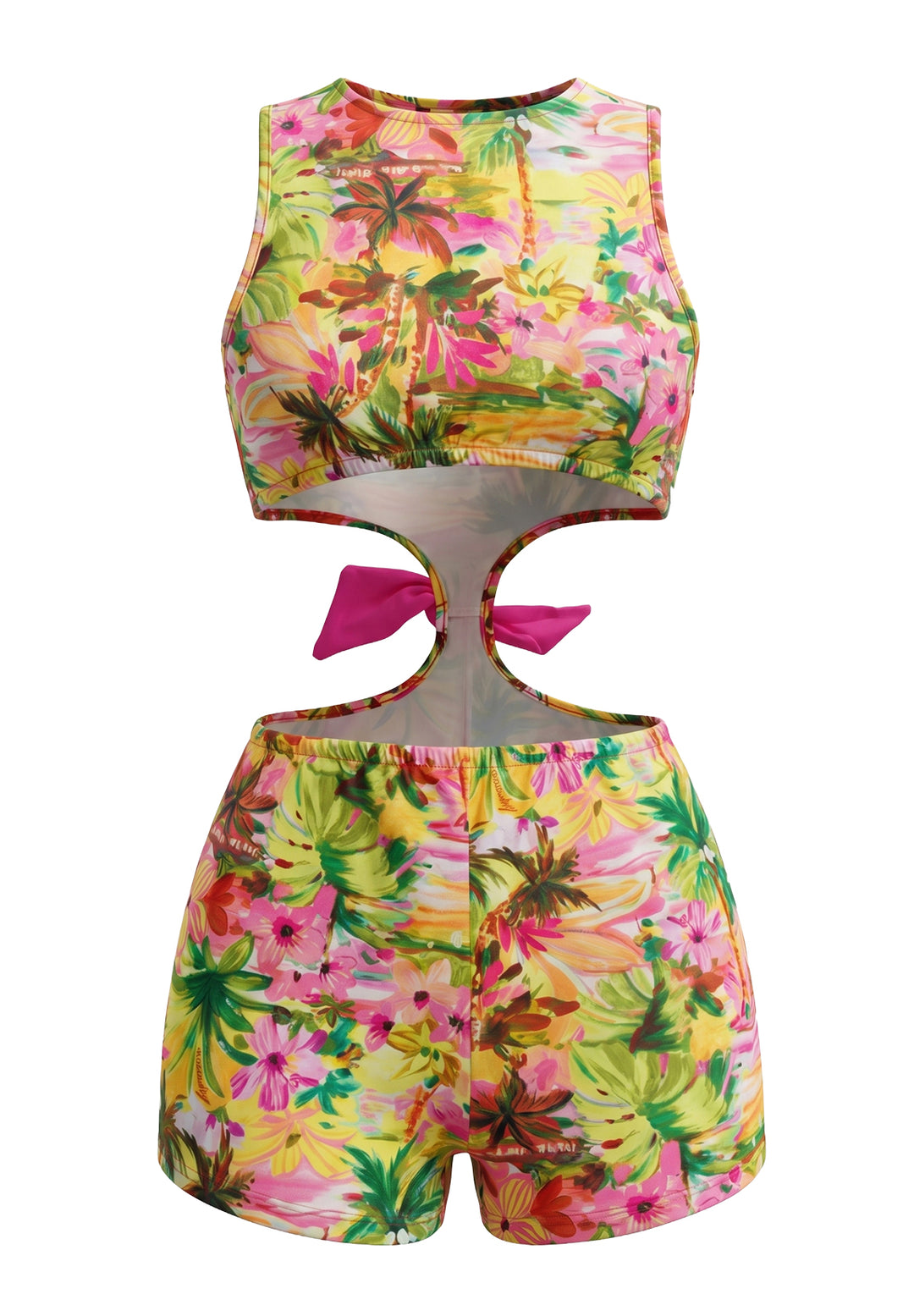 Tuta multicolor per bambina