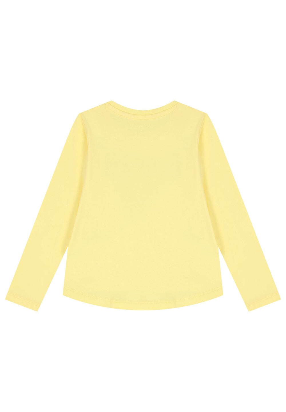 T-shirt gialla per bambina