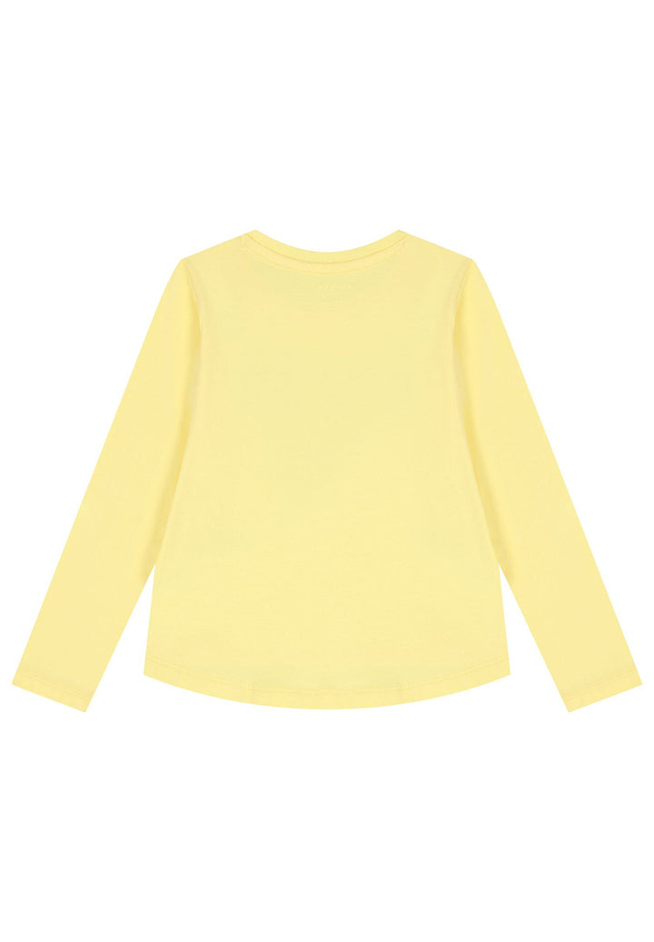 T-shirt gialla per bambina
