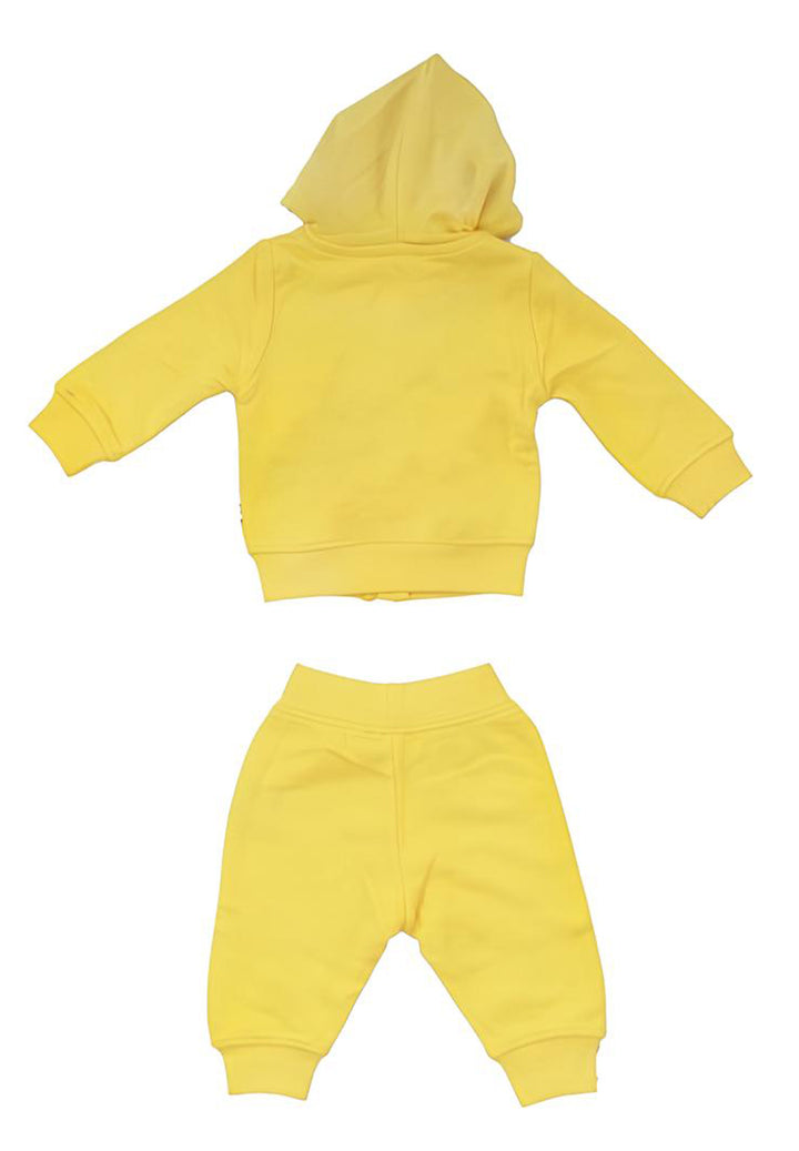 Completo felpa giallo per bambino