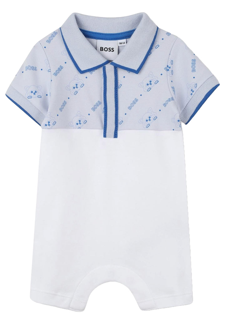 Light blue onesie for newborns