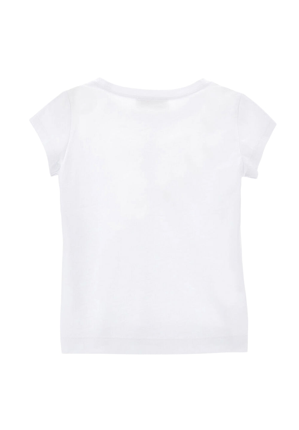 T-shirt bianca per bambina