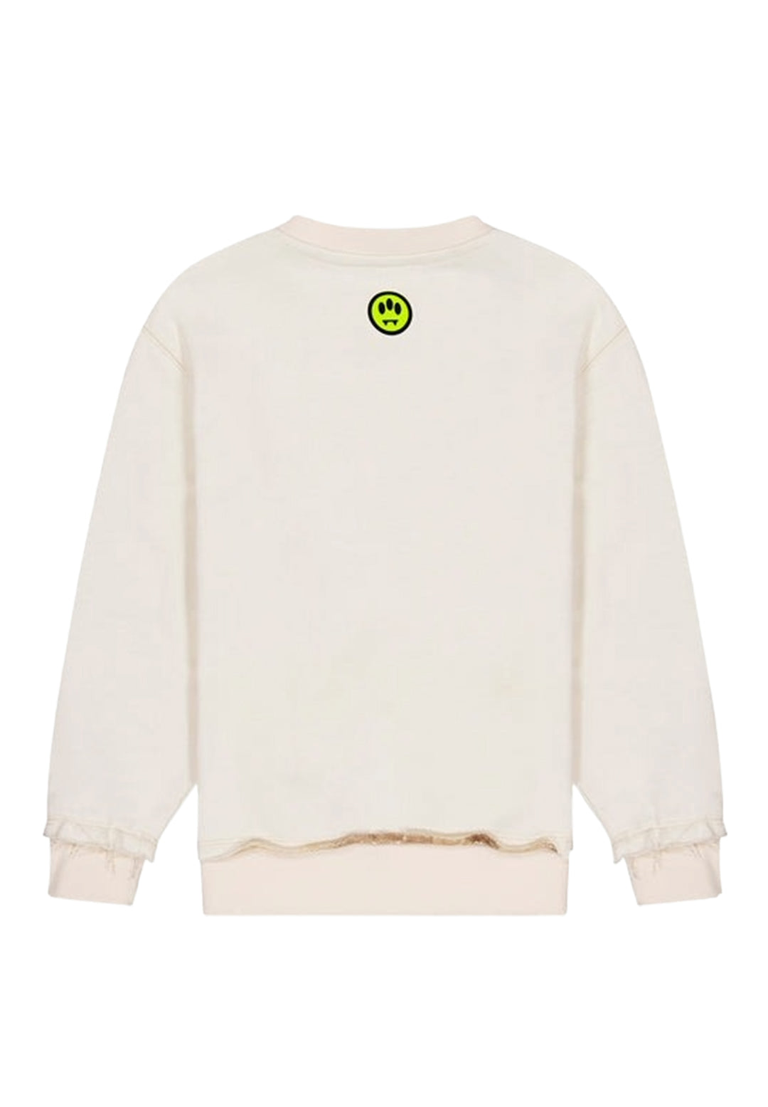 Felpa girocollo crema unisex