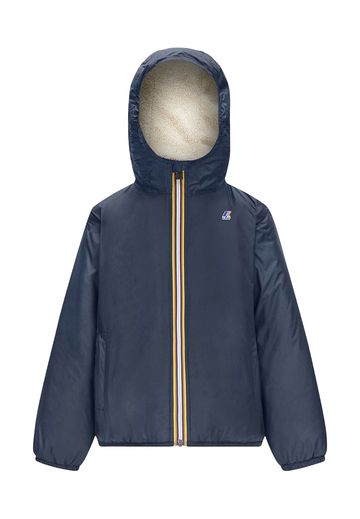 Blaue Jacke für Neugeborene