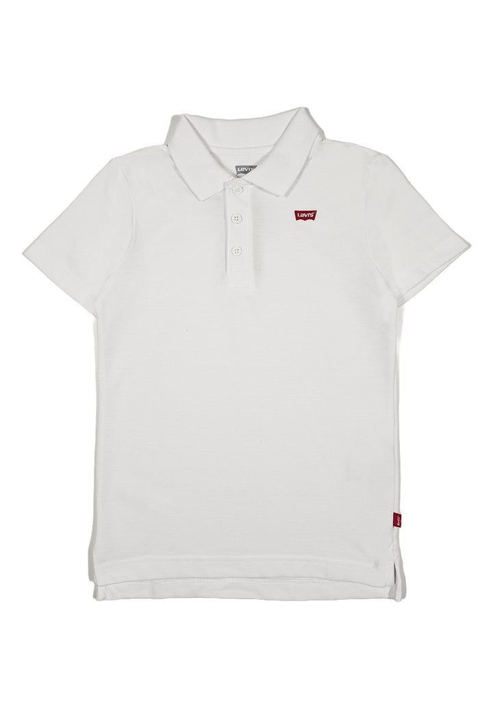 Polo bianca per bambino