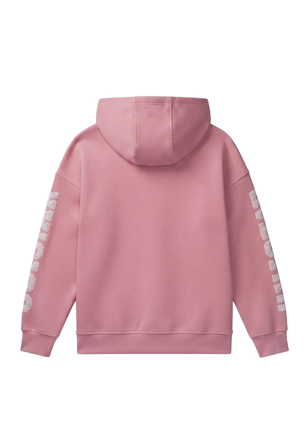 Felpa cappuccio rosa per bambina