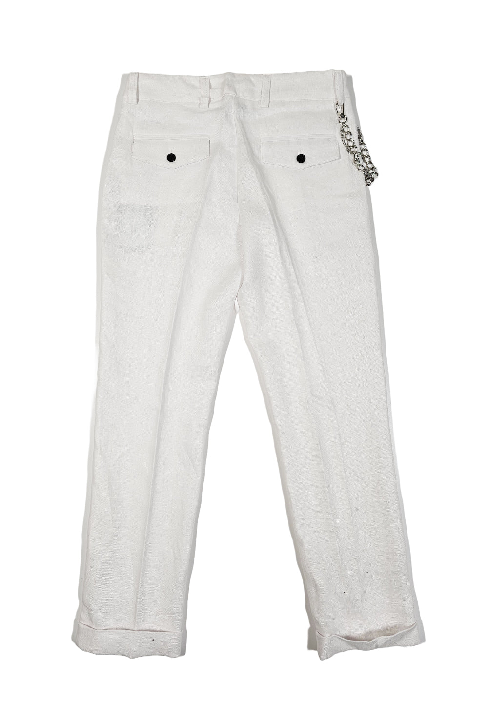 Pantalone lino bianco per bambino