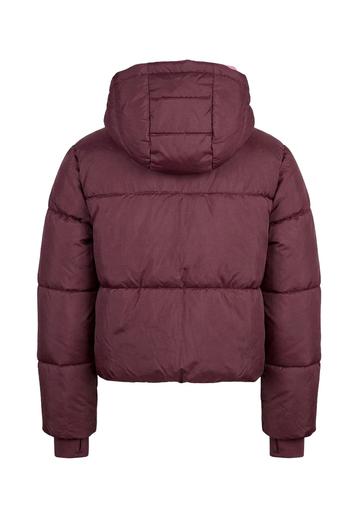 Giubbotto bordeaux per bambina
