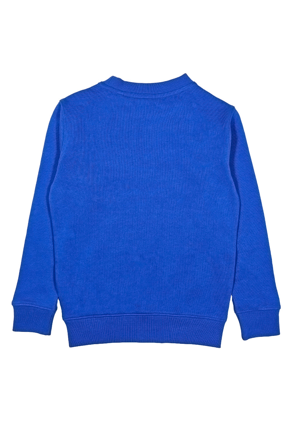 Royal blue crewneck sweatshirt for boy