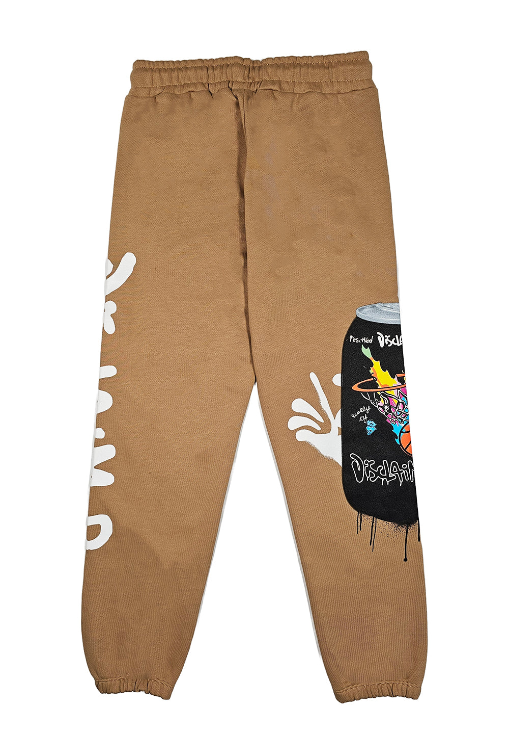 Pantalone felpa marrone per bambino