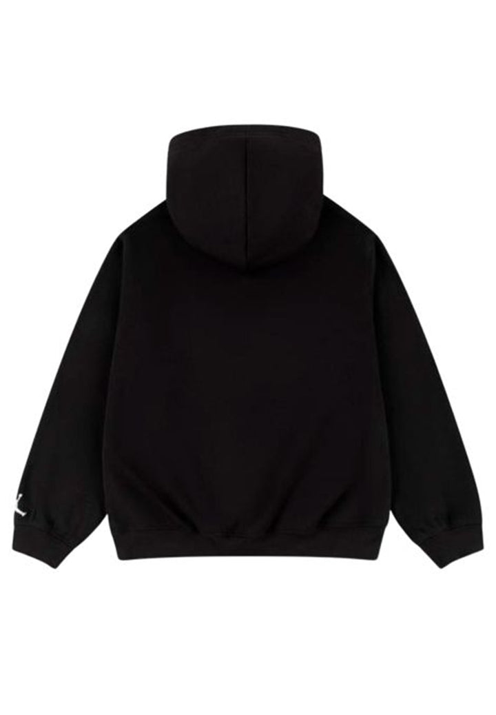 Felpa cappuccio nera per bambino