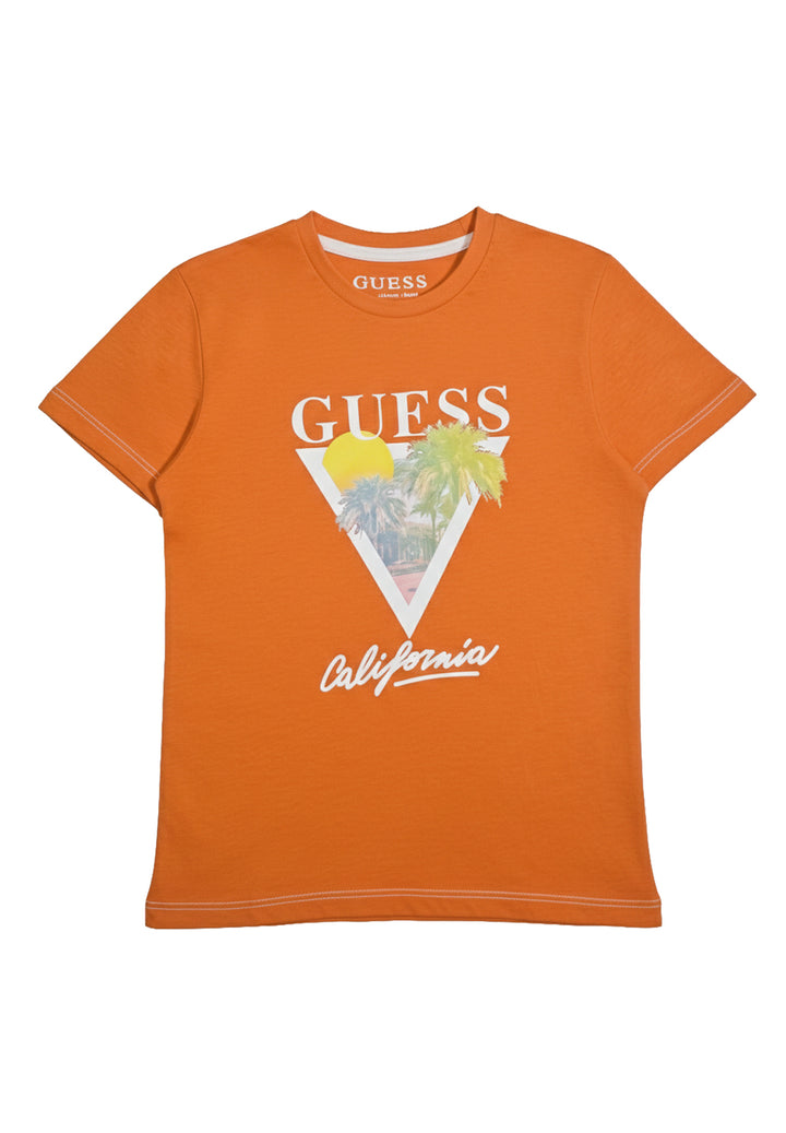 T-shirt arancione per bambino