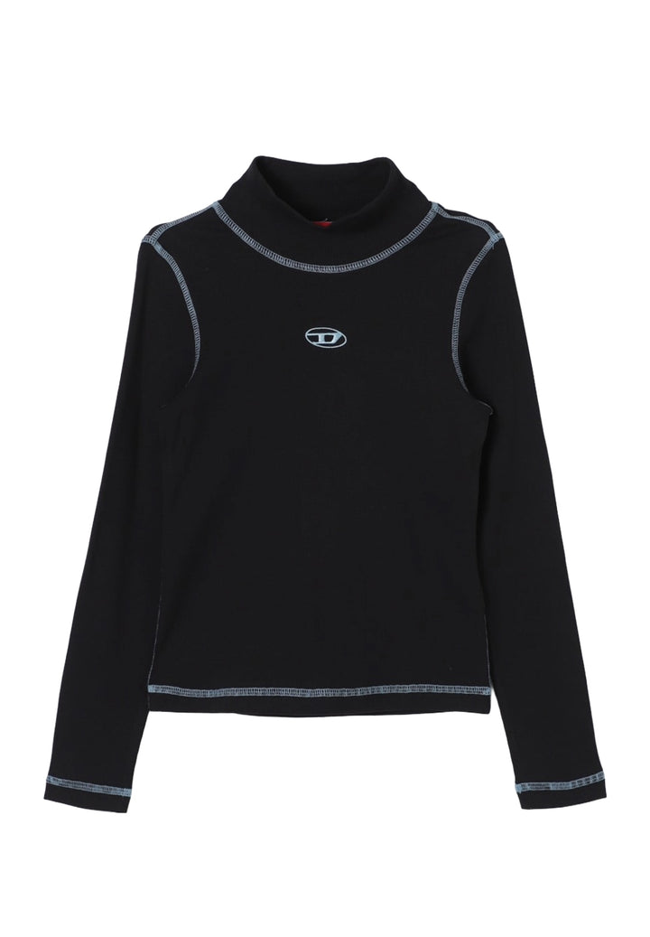 T-shirt nera per bambino