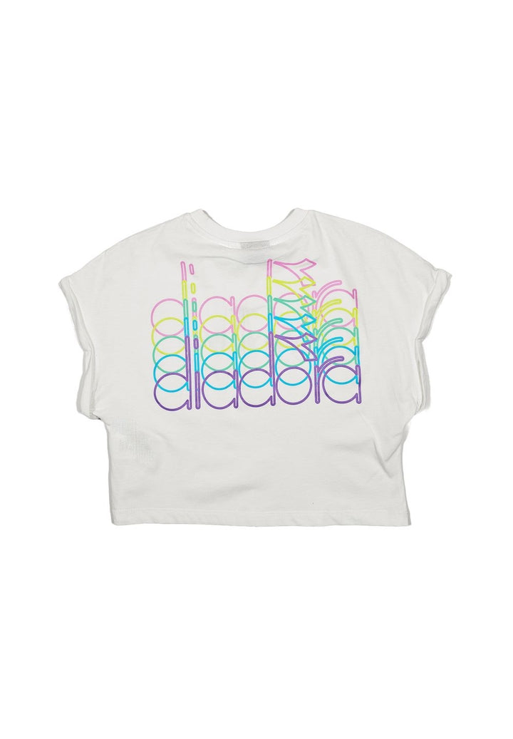 T-shirt bianca per bambina - Primamoda kids