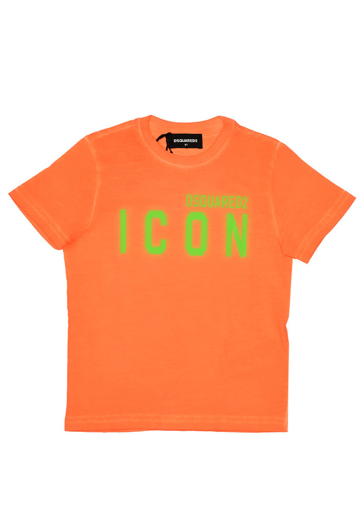 T-shirt arancione per bambino