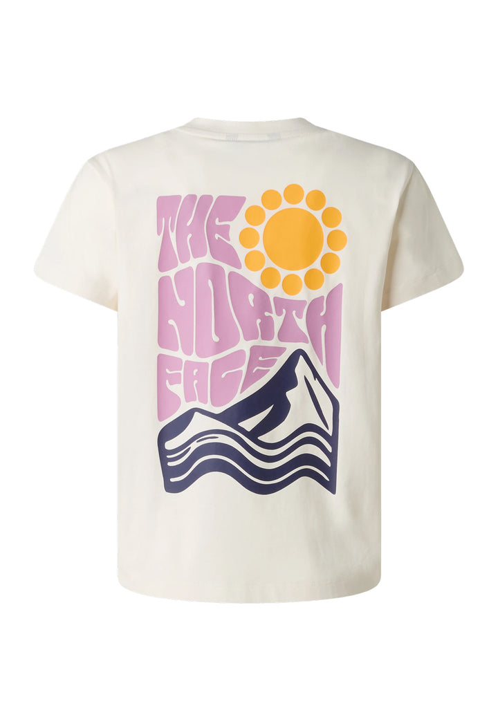 T-shirt bianca per bambina