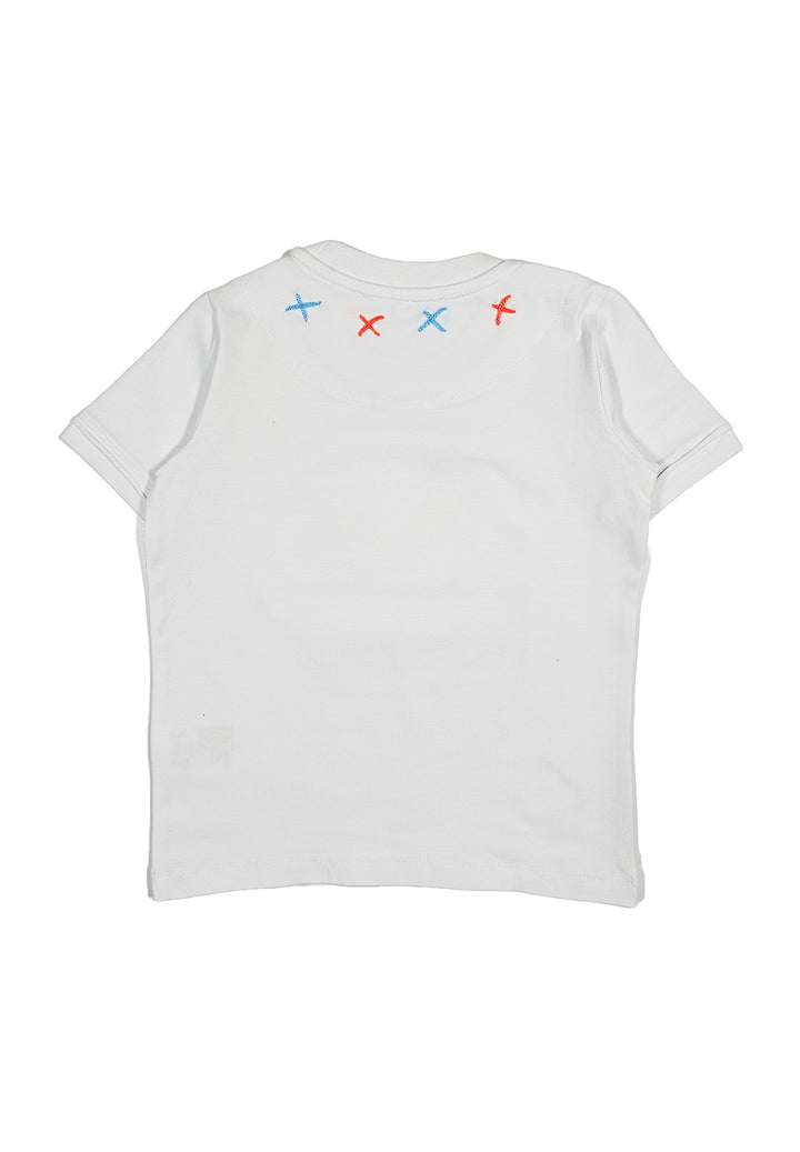 T-shirt bianca per bambino - Primamoda kids