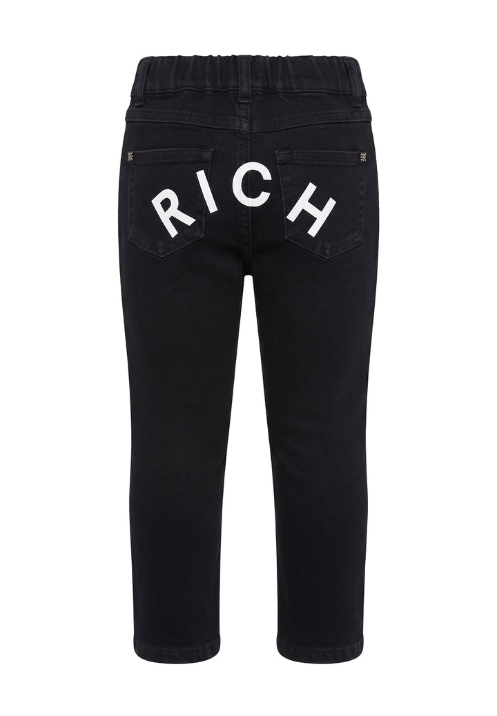 Jeans nero per neonato