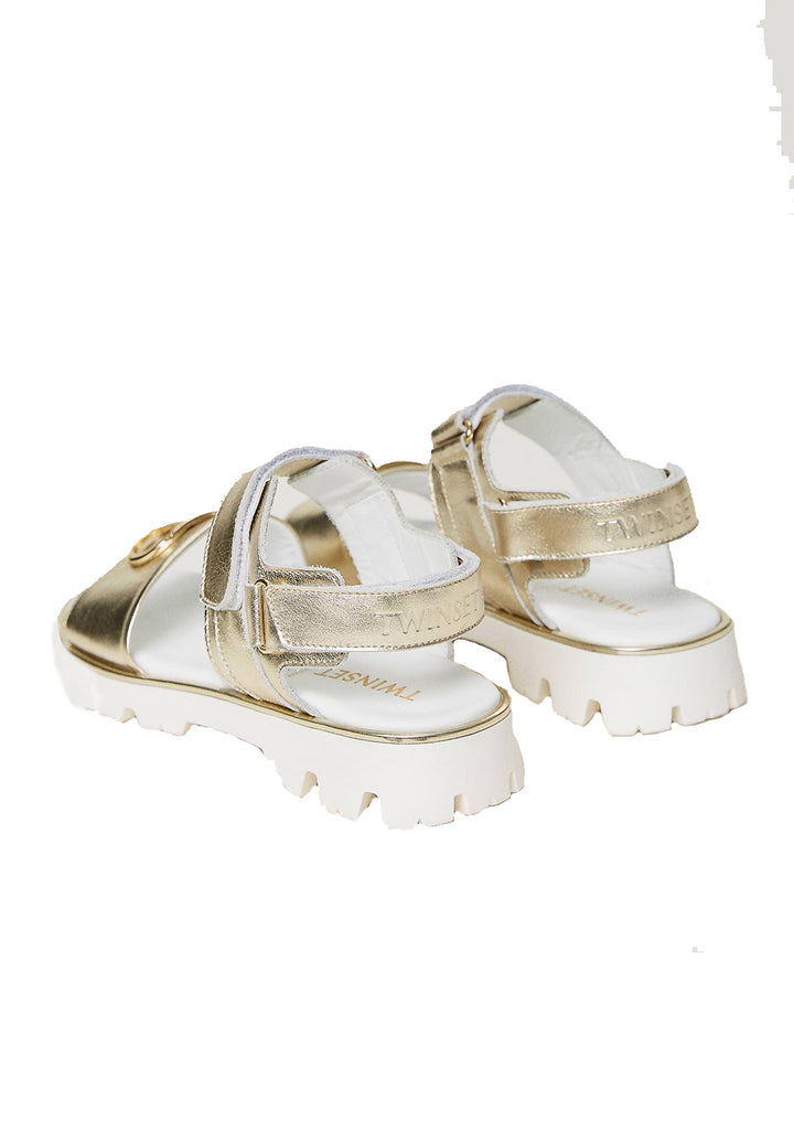 Sandali oro per bambina