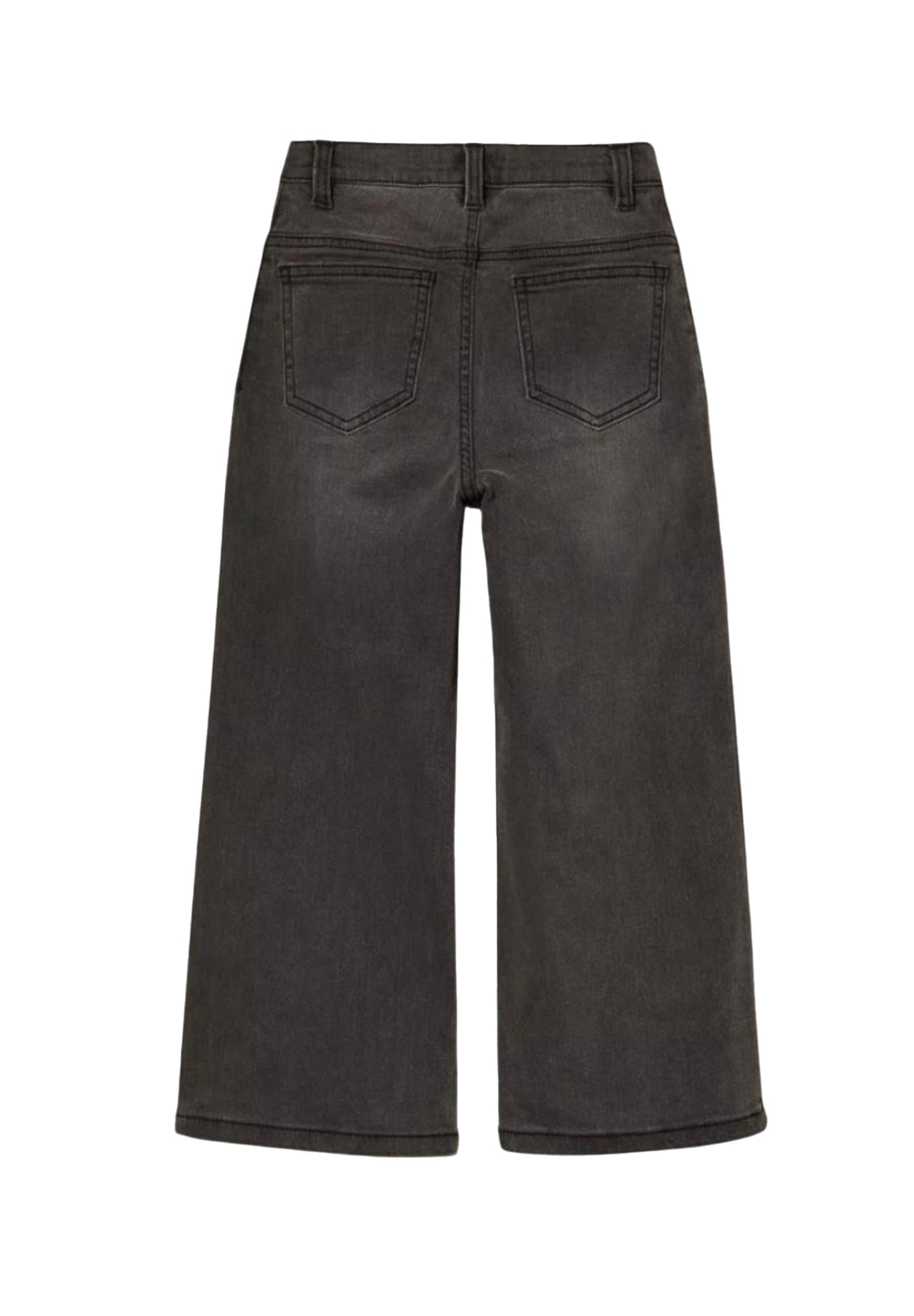 Pantalone nero denim per bambina