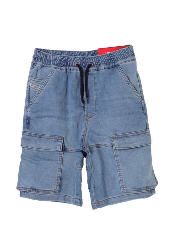 Bermuda denim blu per bambino