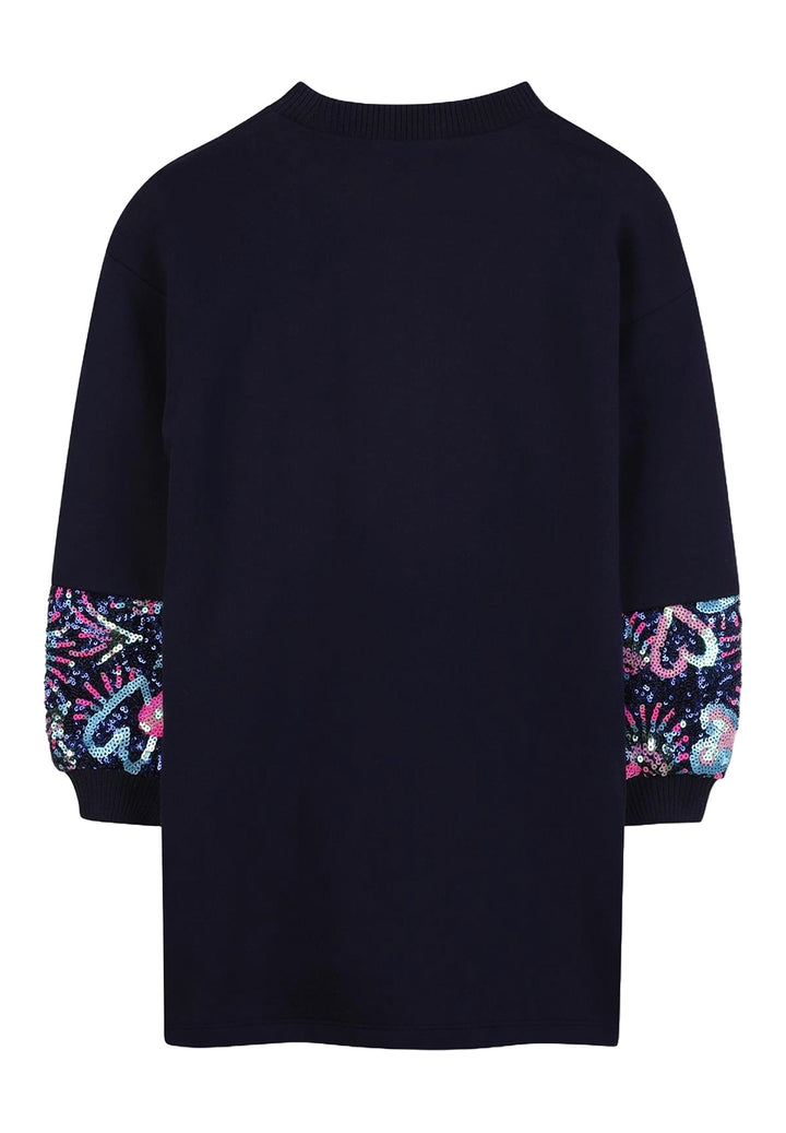 Vestito blu navy per bambina