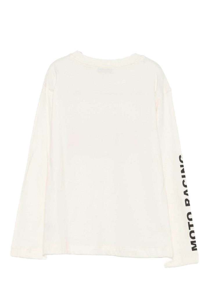 T-shirt crema per bambina