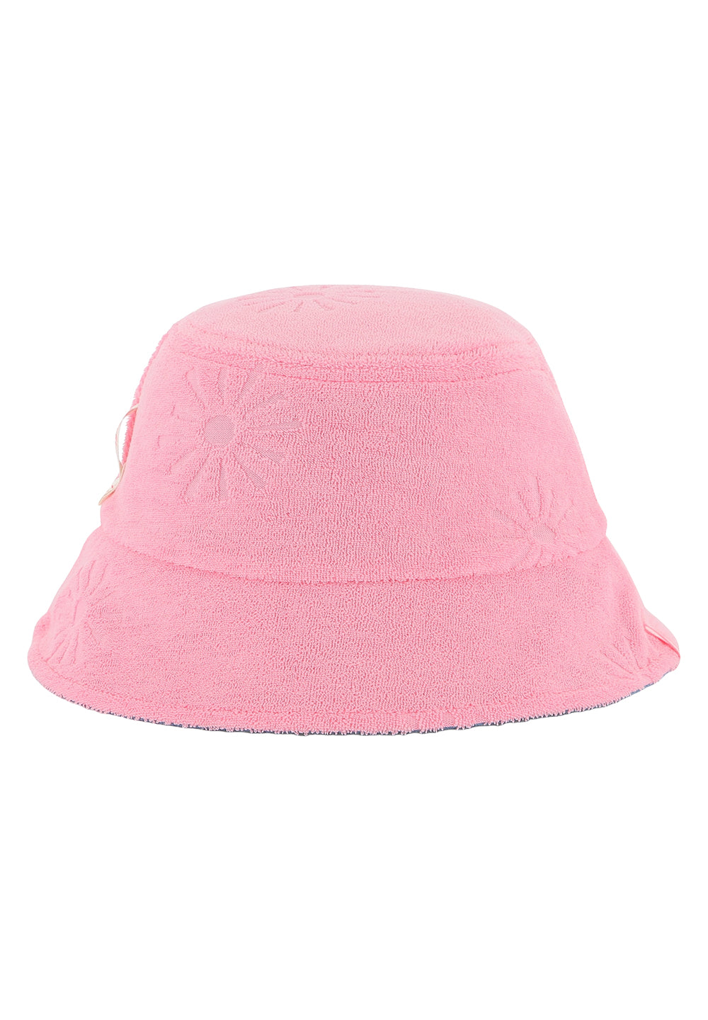 Cappello reversibile blu-rosa per bambina