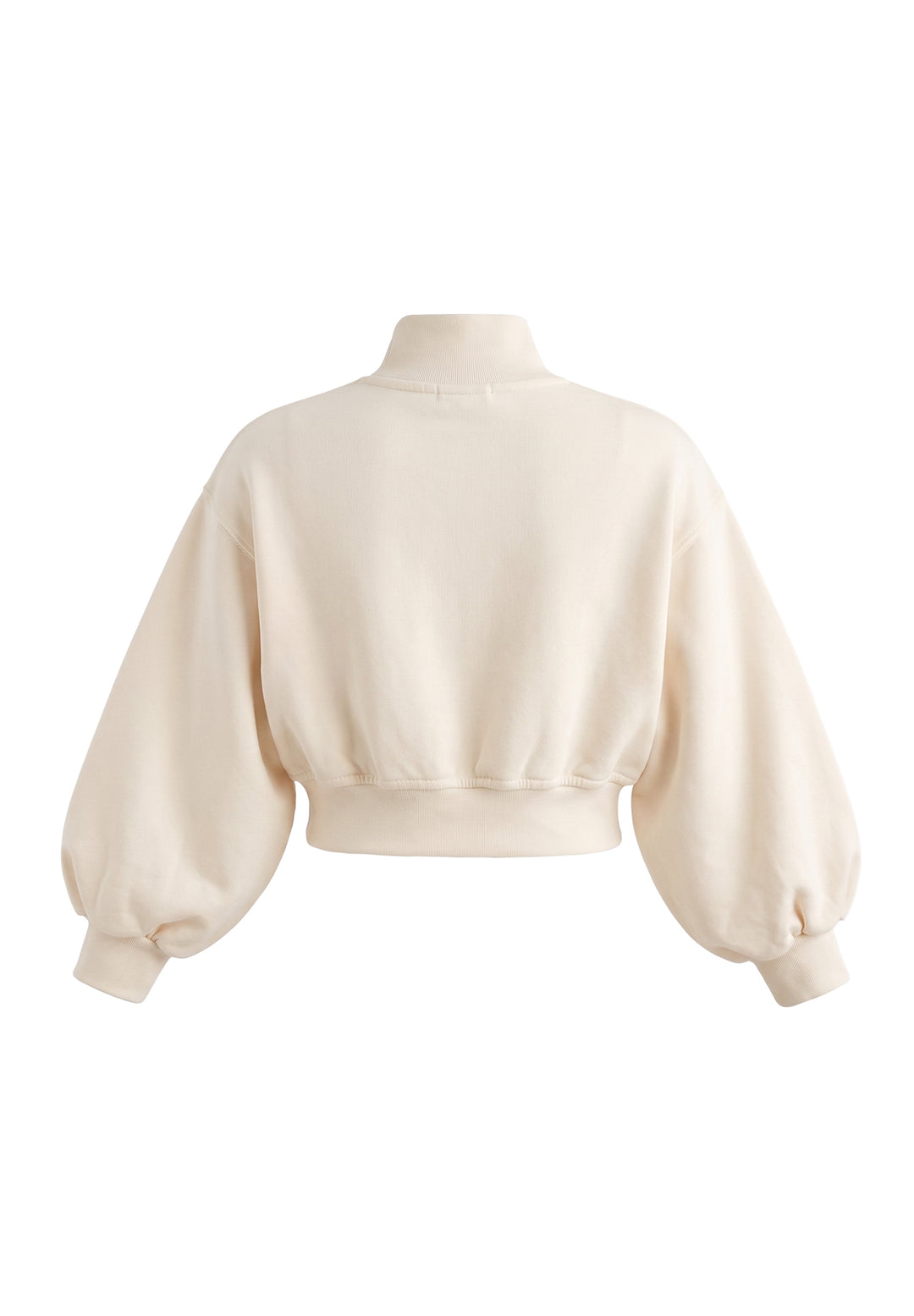 Felpa crema per bambina