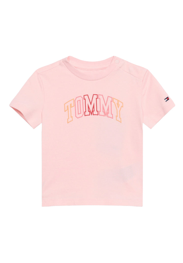 T-shirt rosa per neonata