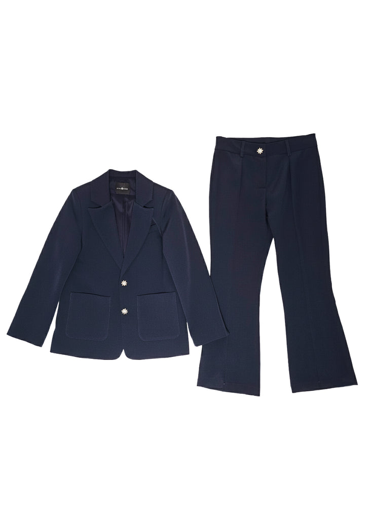 Completo blu per bambina