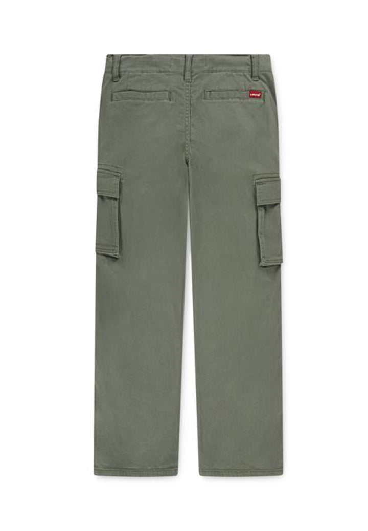Pantalone cargo verde per bambino