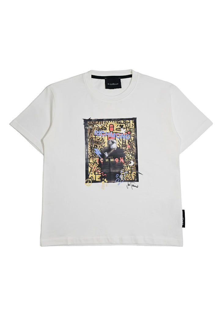 T-shirt bianca per bambino