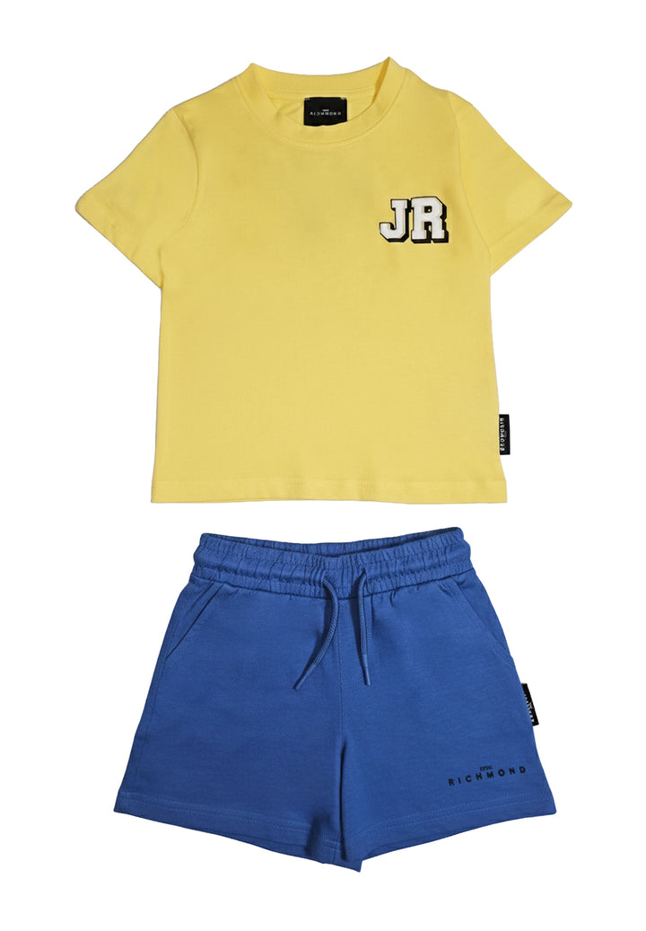 Completo giallo-blu per bambino
