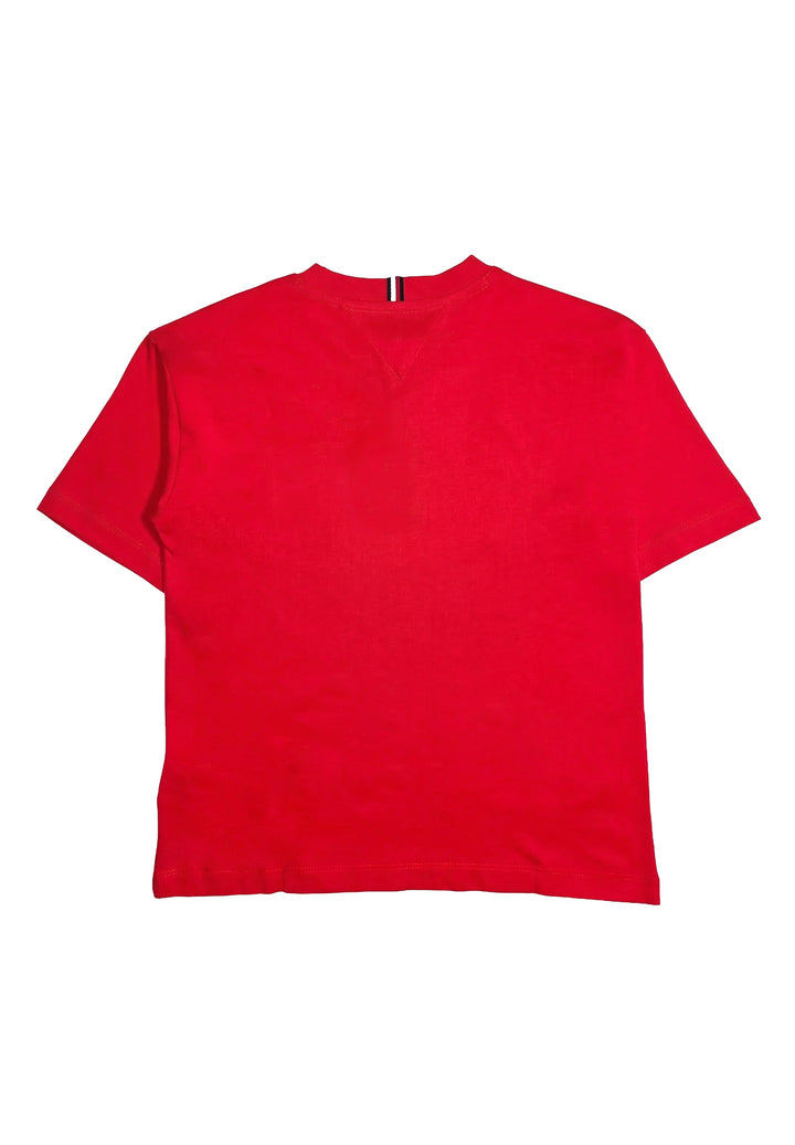 T-shirt rossa per bambino