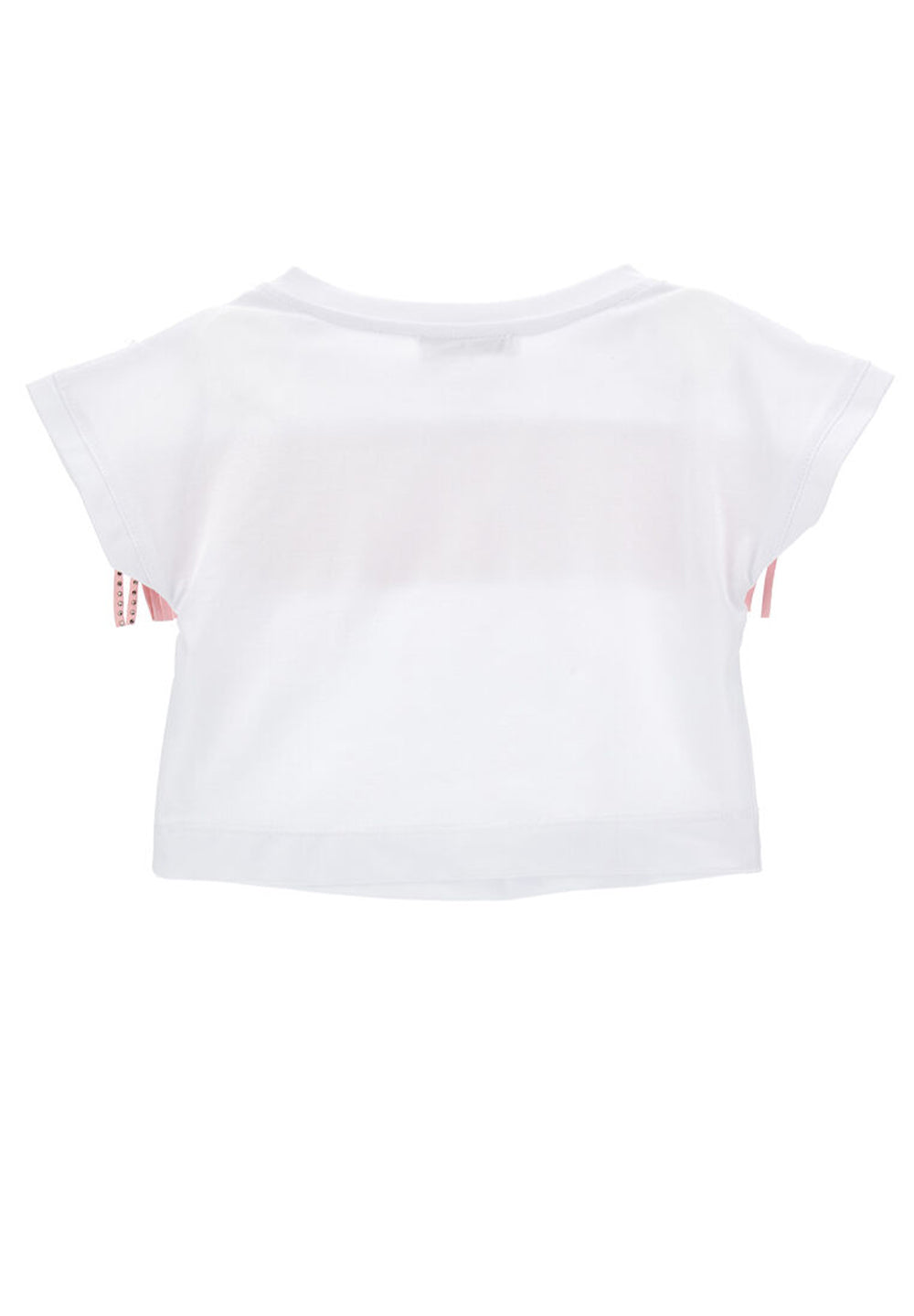 T-shirt bianca per bambina