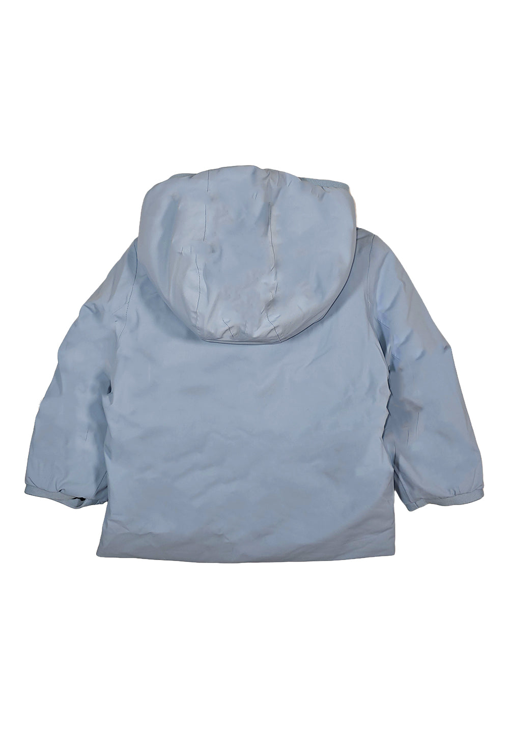 Light blue reversible jacket for children