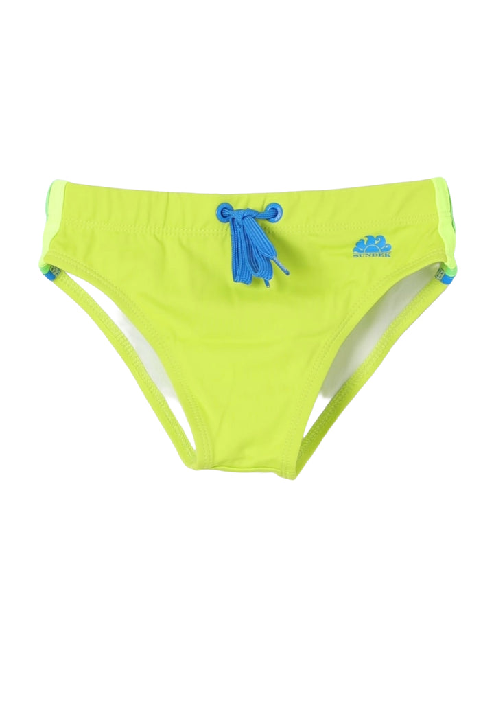 Costume slip giallo fluo per bambino