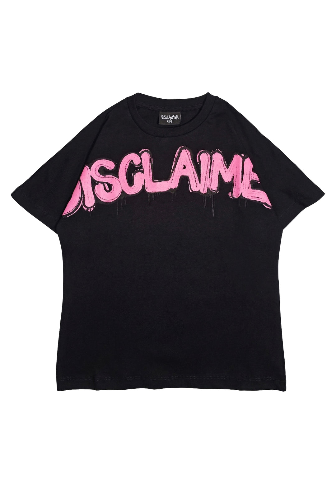 T-shirt nera per bambina