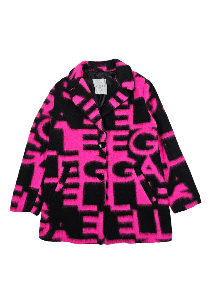 Cappotto fuxia per bambina